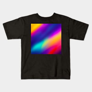 Beautiful Abstract Color Art Kids T-Shirt